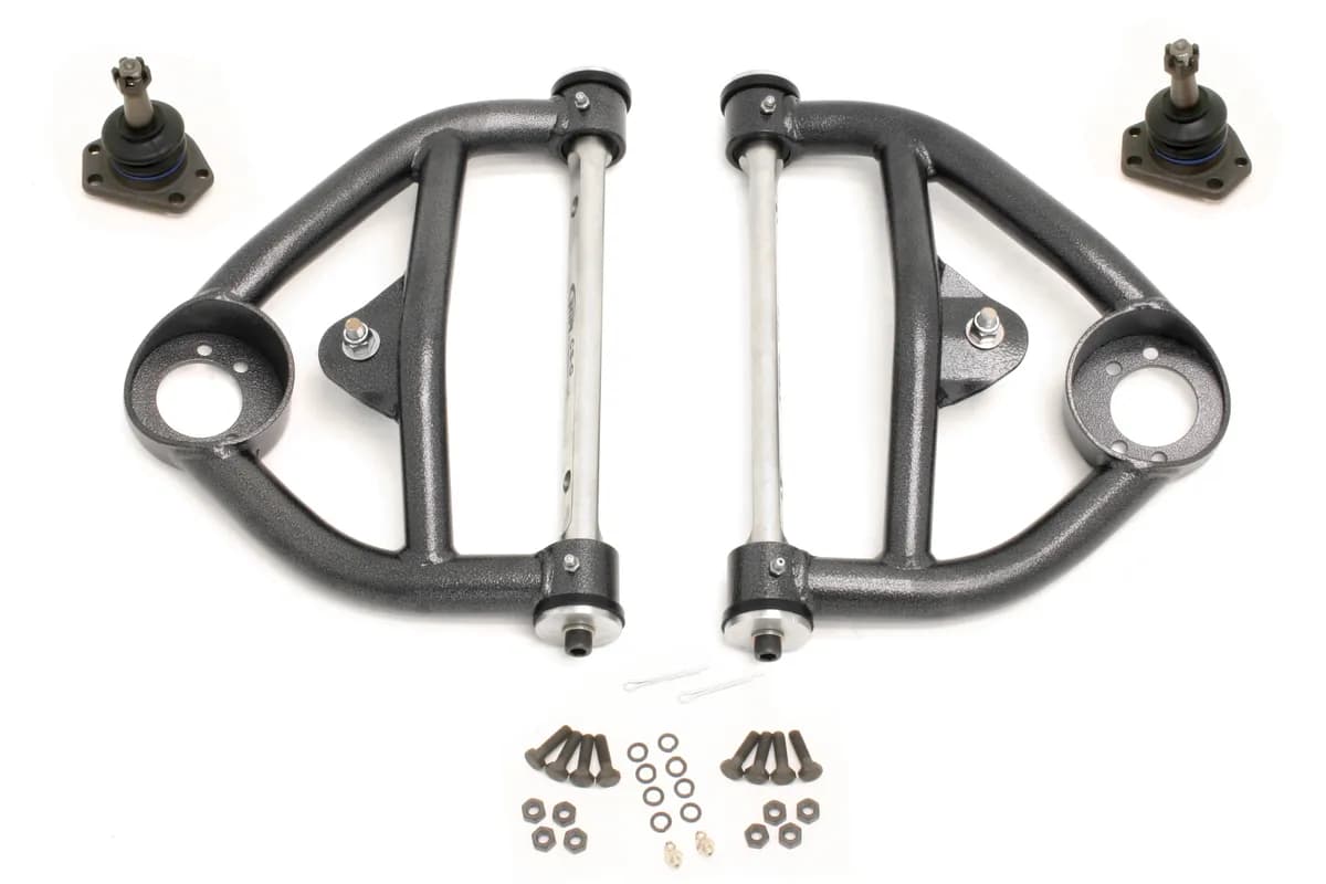 BMR Suspension AA012H A-arms, Upper, DOM, Non-adjustable, Polyurethane Bushings