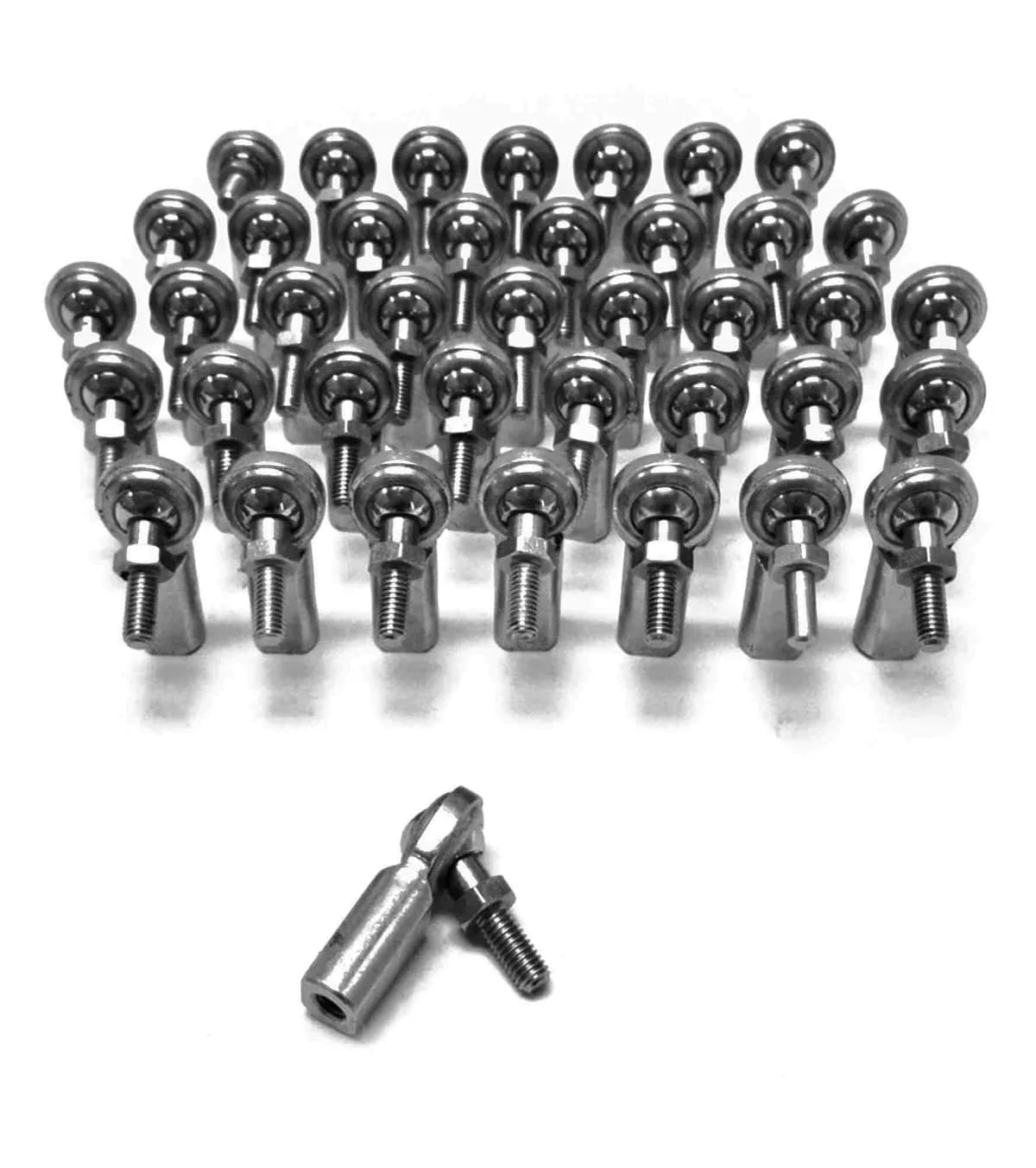 Steinjäger Inch Female Rod Ends Steel Housing, 2 Piece 3/8-24 RH Studded 40 Pack