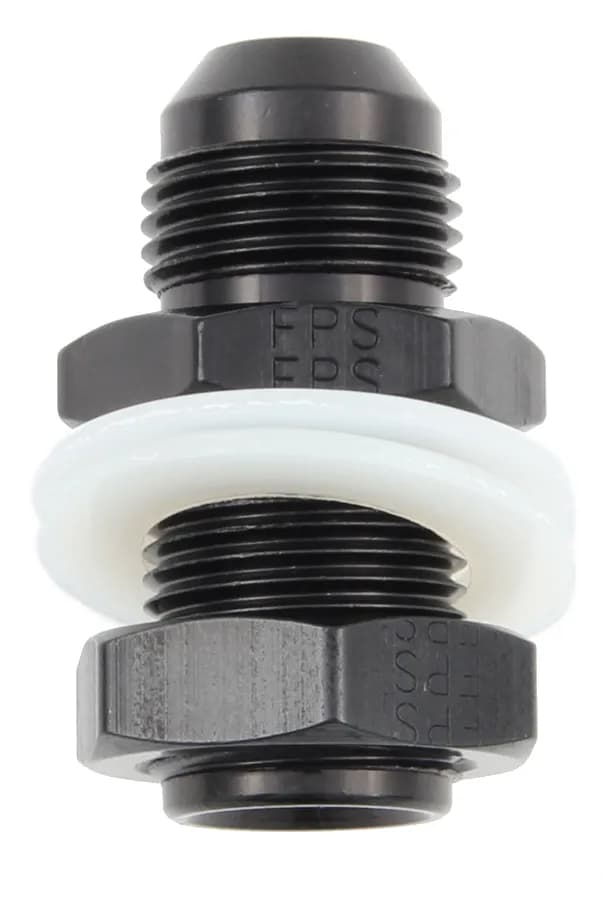 #10 Fuel Cell Bulkhead W/Washers & Nut Black