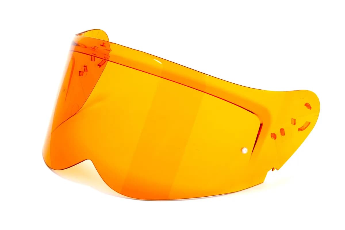 Simpson Motorcycle Amber Shield Ghost/Speed