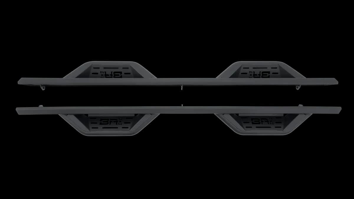 2009-2018 Dodge RAM 1500 Crew Cab/2018-2024 Dodge RAM 1500 Crew Cabâ (Classic Body Style) 2010-2024 RAM 2500/3500/4500/5500 Crew Cab Ambush Side Steps