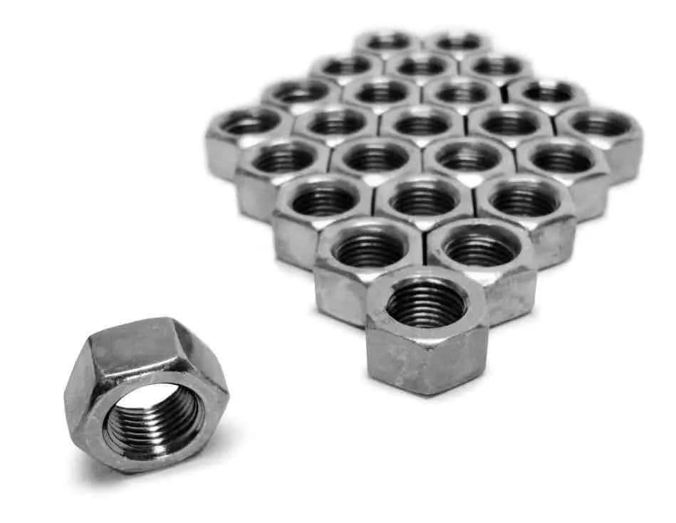 Steinjäger Nuts Bulk Full Fasteners, Bulk 5/8-18 RH 25 Pack Grade 5 Plated Zinc Yellow