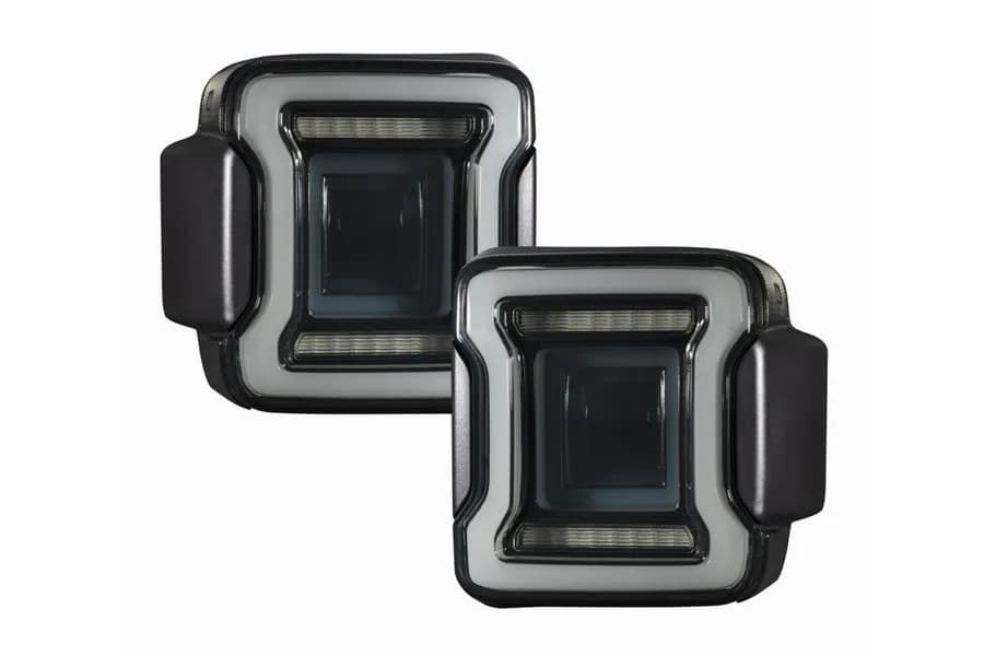 Form Lighting - 2018-2024 Jeep Wrangler LED Tail Lights Smoke (pair)