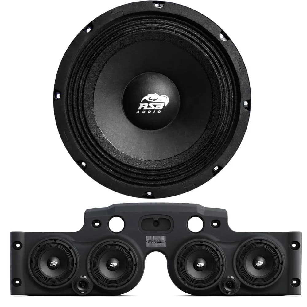 JK/JKU American SoundBar Package (Red)