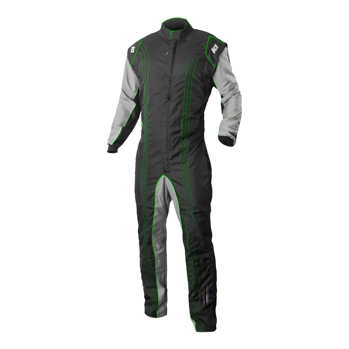 Suit Karting GK2 Youth 2X-Small Black/Green