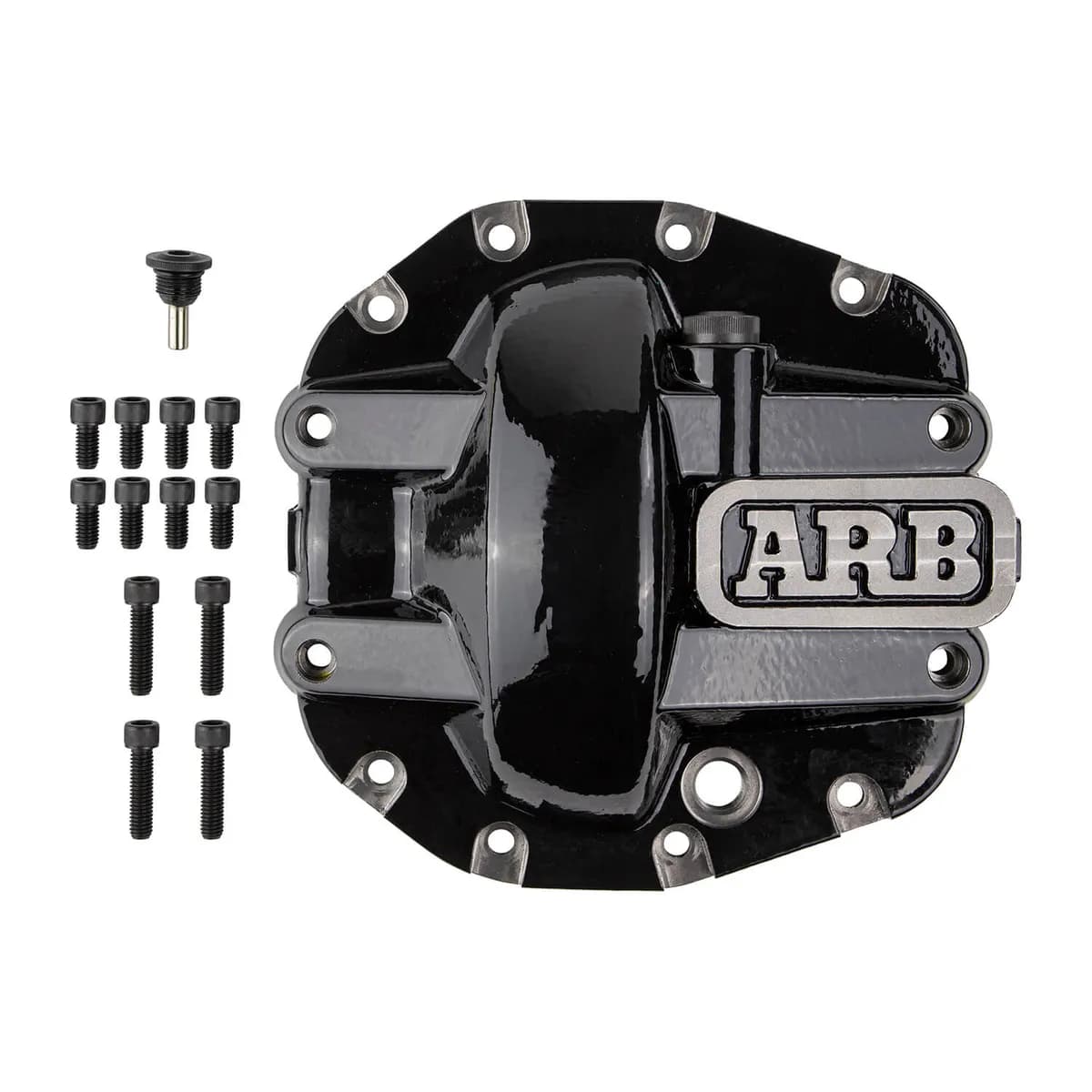 ARB Front Dana 30 M186 Diff Cover - Black - JL