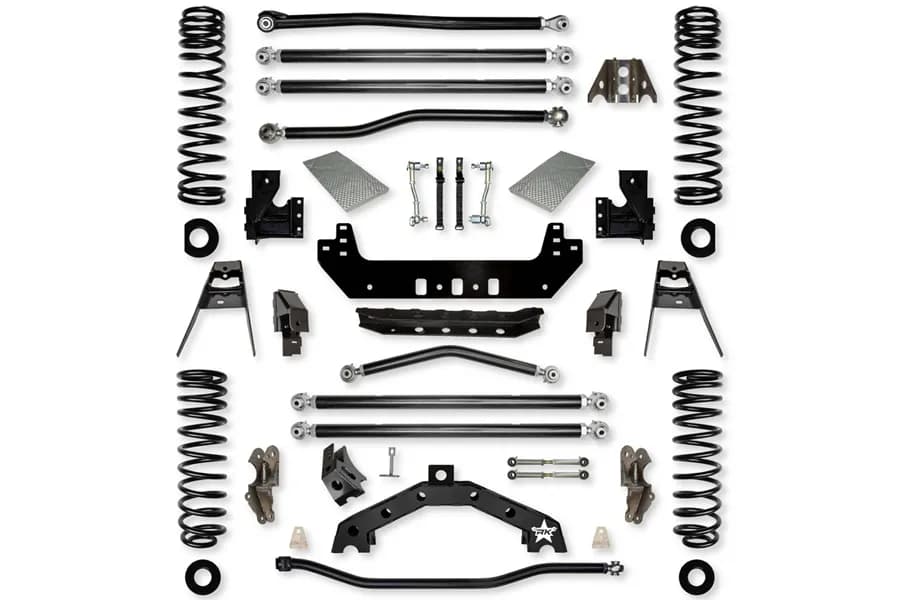 18c Wrangler JL 4dr Front And Rear 4.5 Inch X Factor X2 Long Arm Suspension