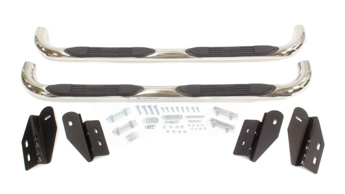 E-Series 3 Nerf Step Bars Stainless Steel F-150250LD SuperCab 1999-2004 Incl 04 Heritage Edition