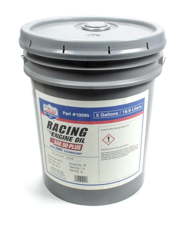 Lucas Oil Products 10095 SAE 50 Plus Racing Oil
