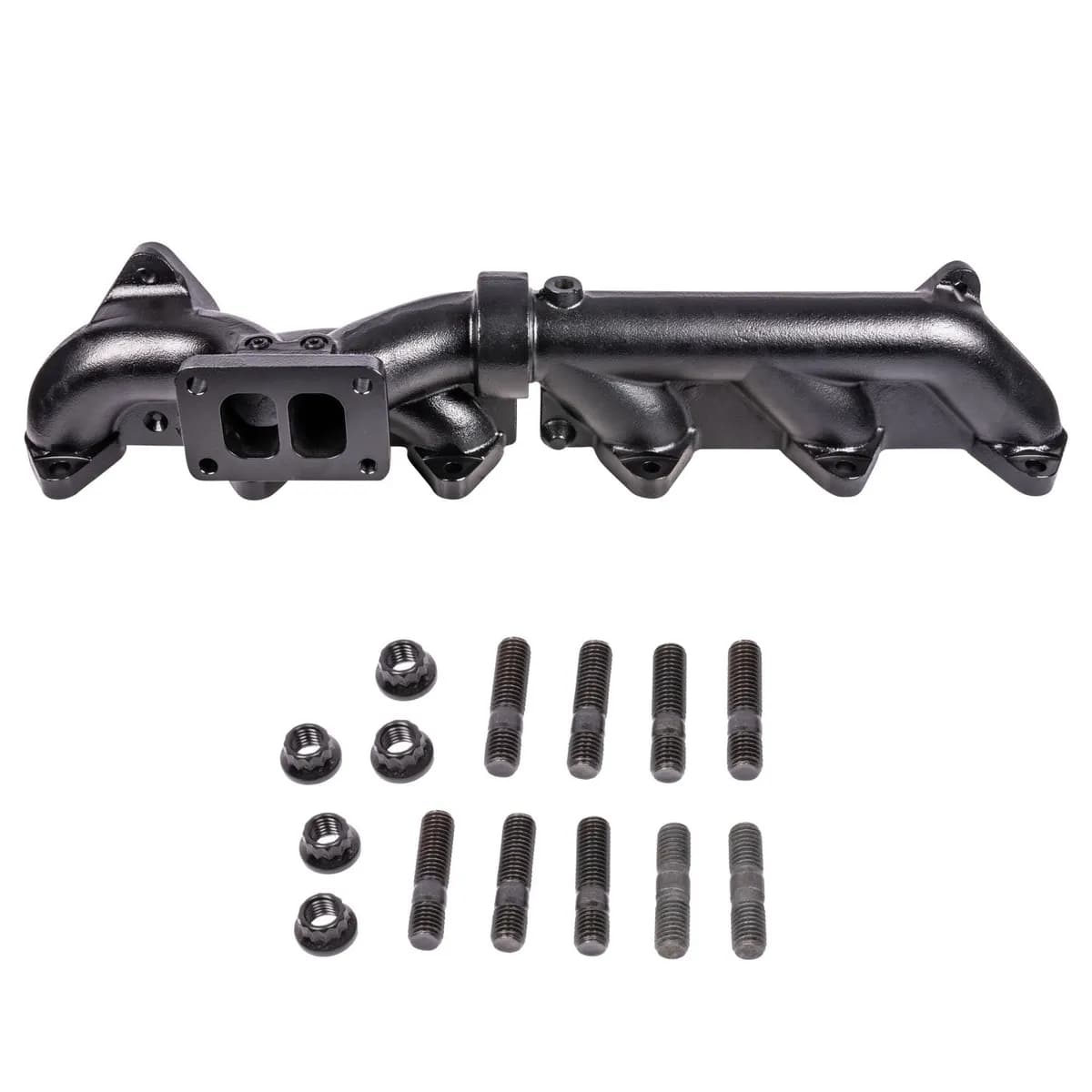 ATS Pulse Flow Exhaust Manifold Kit Fits 2007.5-2018 6.7L Cummins 2-Pc Holset