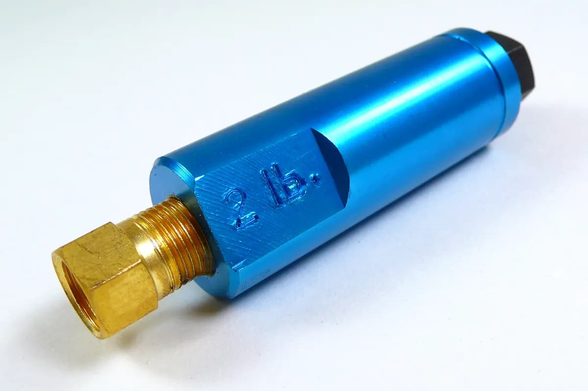 Residual Check Valve 2 Lbs Blue