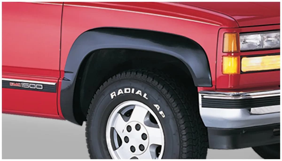 Chevrolet OE Style Fender Flare Set of 4, Dura-Flex(R) 2000 ABS Smooth