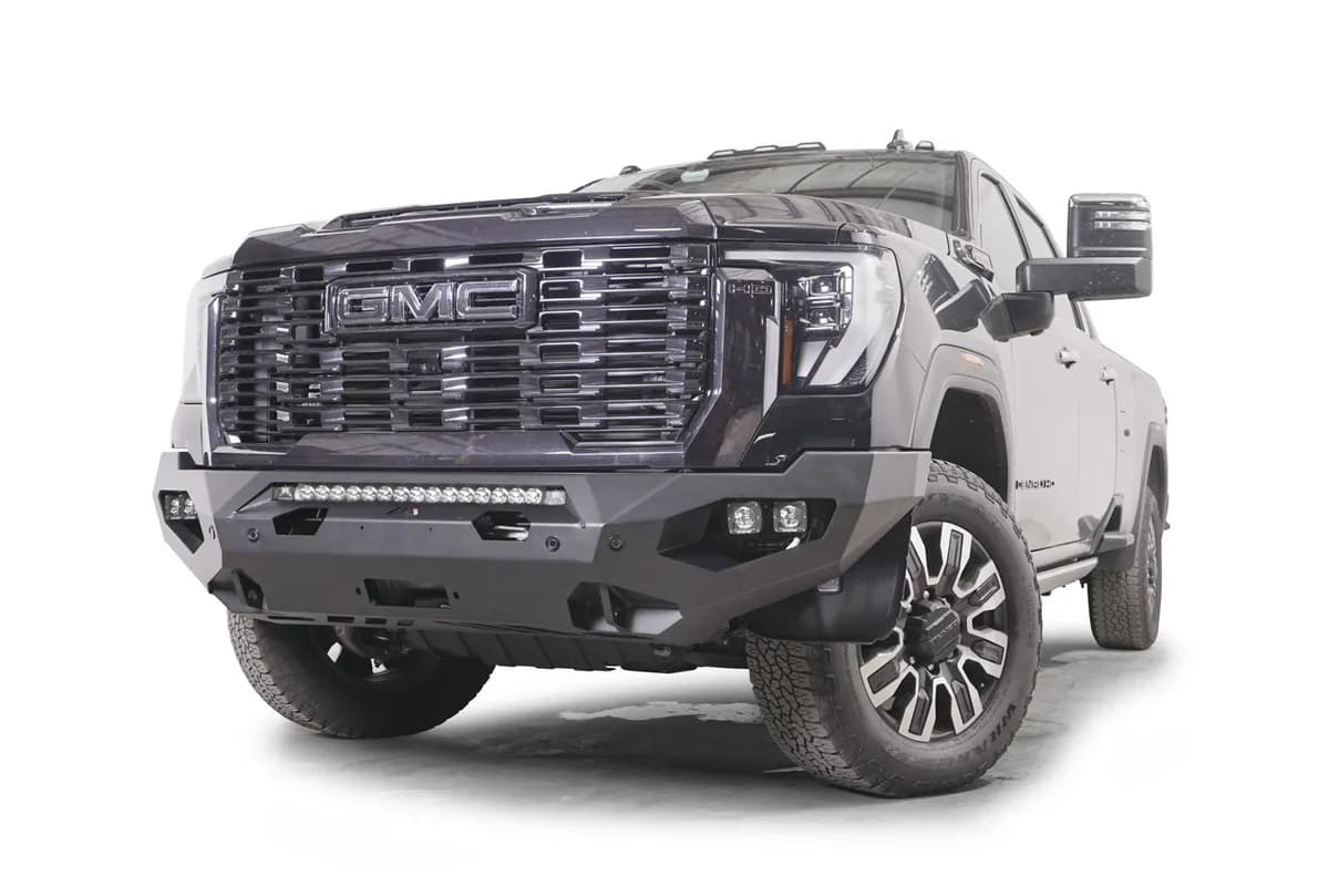 GMC 2500-3500 HD Matrix Front Bumper w/ No Guard Bare
