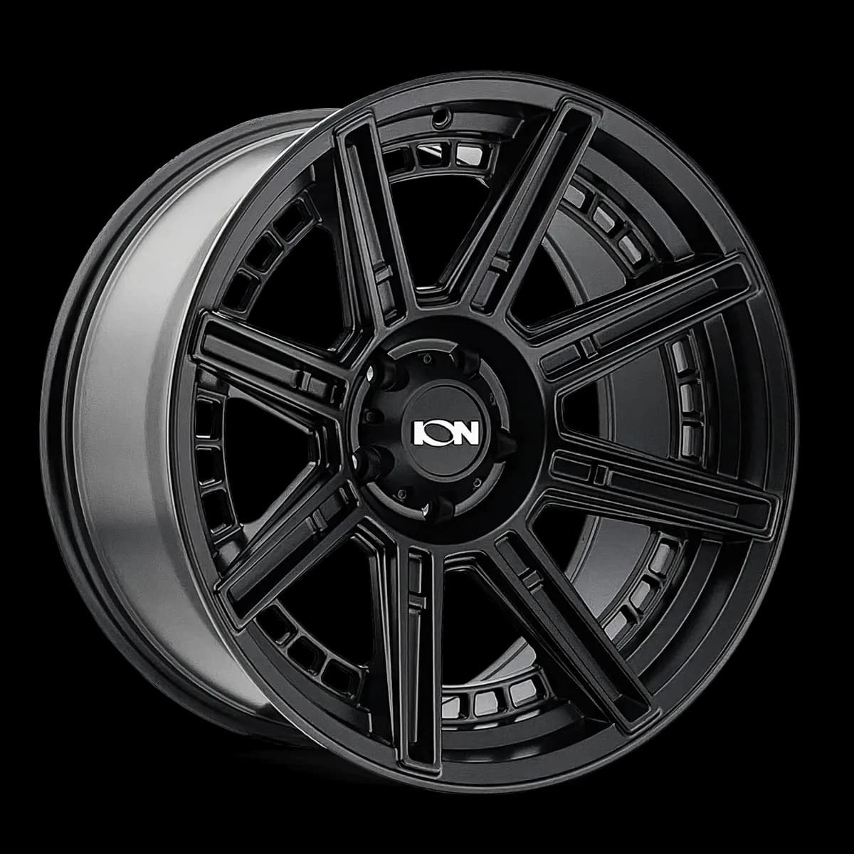 Cast Aluminum Wheels 149 MB 20x10 Matte Black 6 On 139.7 Bolt Pattern -24 Offset ION Wheels