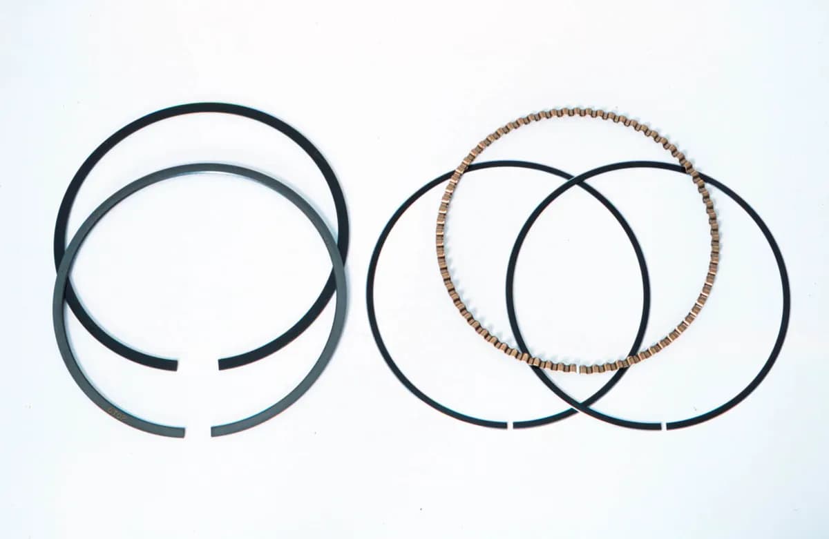 Mahle Motorsport 4395MS-15 Ring (set) - 1.5mm, 1.5mm, 3.0mm Standard Tension +.005 File Fit Rings
