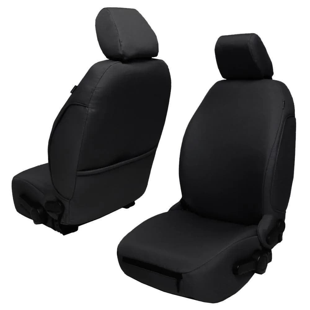 Front Seat Covers For Jeep® Wrangler JK & Jku 2013-18 Bartact Base Line Performance Front Seat Covers (Pair) - Black