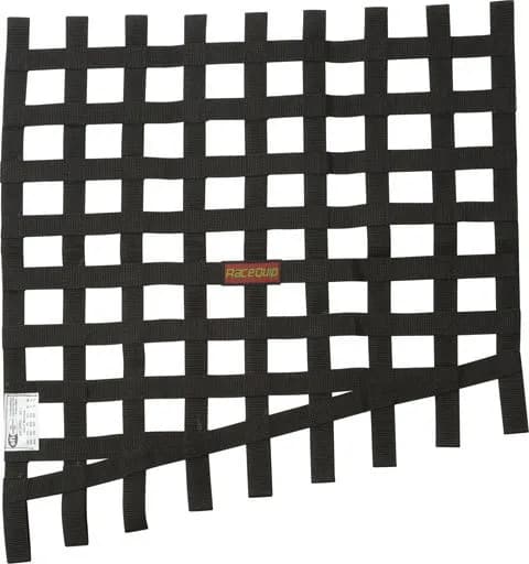 Ribbon Style Drag Race Window Net Sfi 27.1 Certified; Black 2418h x 23 w