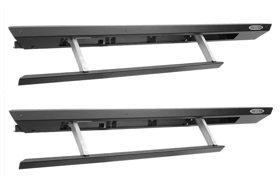 Jeep JL Side Step Sliders For 2024 Wrangler JL 4 Door Models Set Rock Slide Engineering