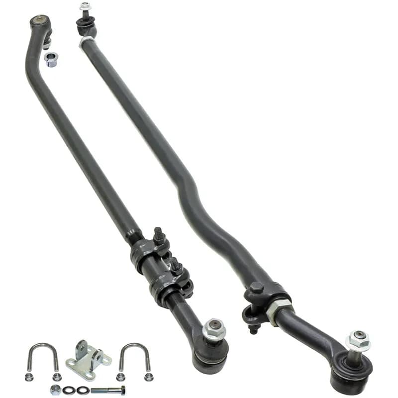 JK Wrangler Heavy Duty Steering System W/Flipped Drag Link