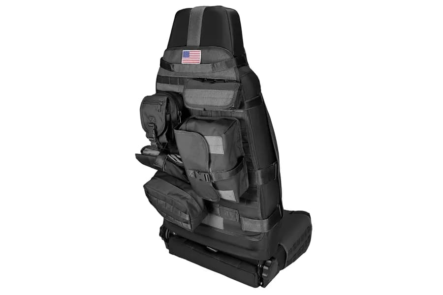 Rugged Ridge Front Cargo Seat Cover Black - JT/JL/JK/TJ/LJ/YJ/CJ