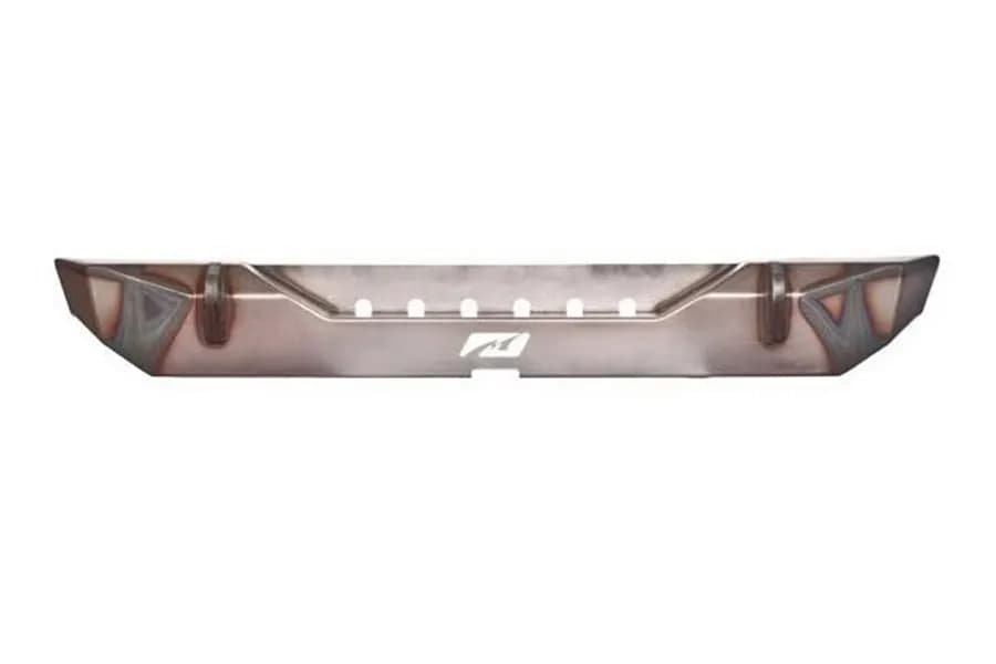 Motobilt Rear Stubby Bumper - Bare Steel - JK