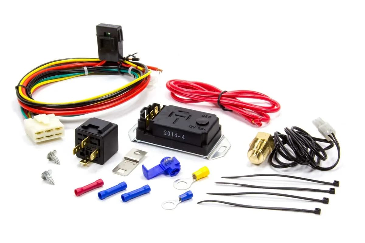 Electric Fan Controller Adjustable 150-240 degree range Thread-in probe sensor Proform