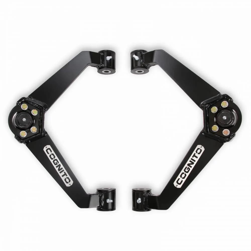Cognito Ball Joint SM Series Upper Control Arm Kit Without Dual Shock Mounts For 01-10 Silverado Sierra 1500HD-3500HD 01-13 GM 2500 SUVS 03-09 Hummer H2