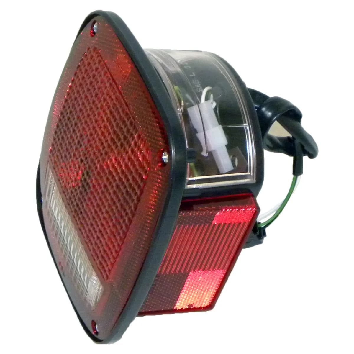 Crown Automotive Jeep Replacement 56002135 Left Tail Lamp w/o License Lamp for 1987-1990 Jeep YJ Wrangler (USA & Canada)