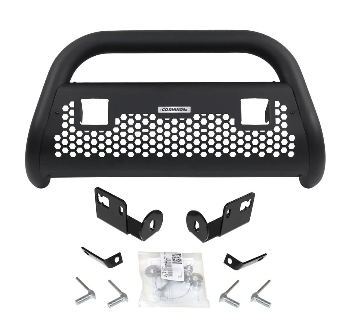 RealTruck (Go Rhino) RC2 LR - 2 lights - Complete kit: Front guard + Brackets 2016-2023 Toyota Tacoma