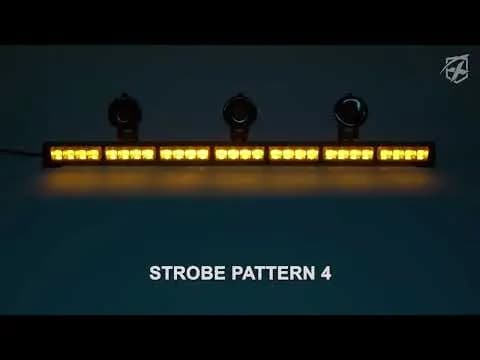 31" Traffic Advisor Strobe Light Bar | Controller COB Series