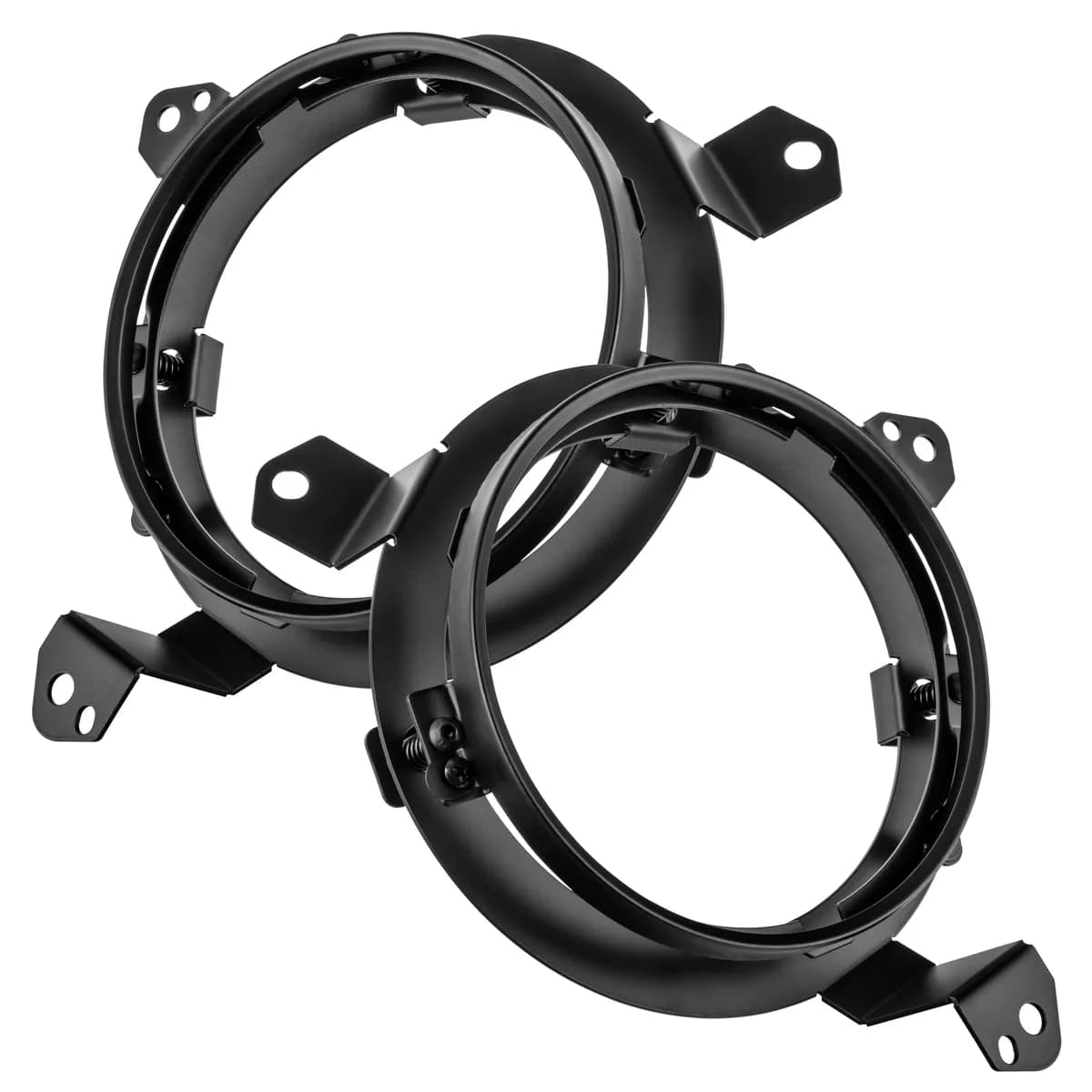 Oracle Adjustable 7in. Headlight Brackets - Pair - JT/JL