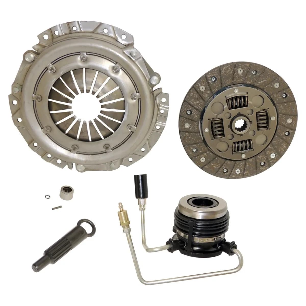 1991-1991 XJ Cherokee MJ Comanche;1991-1991 YJ Wrangler;w/ 2.5L Engine; Includes Cover Assembly Disc Clutch Control Kit Pilot Bearing & Alignment Tool; Can Also Use XY1992F (Same Components)