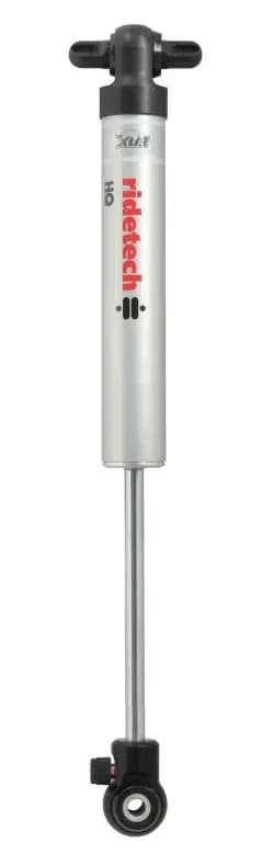 Rear HQ Shock Absorber W/ 5.25 Inch Stroke W/ Wide T-Bar/Eye Mounting 1 Rebound Adjustable Shock W/ 1/2 Inch And 5/8 Inch I.D Bushing Sleeves 10.6 Inch X 15.9 Inch W/ A 13.25 -13.75 Inch Ride Height Ridetech