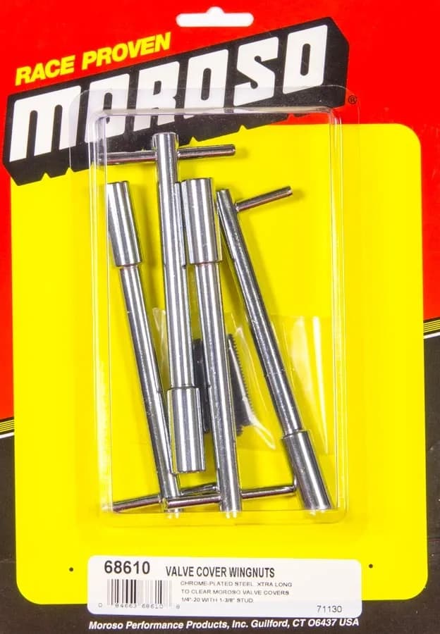Chrm Valv Cover Wing Nuts