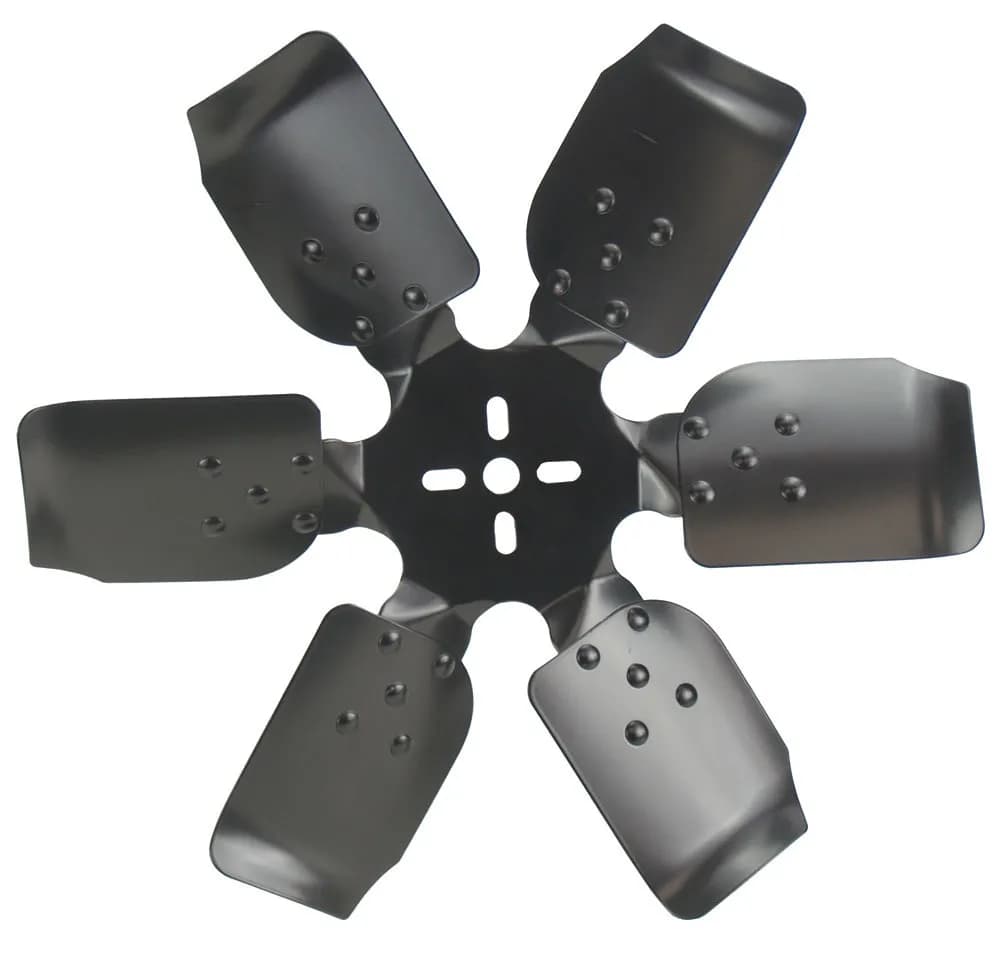 17 Standard Rotation Rigid Race Fan, Steel Blade