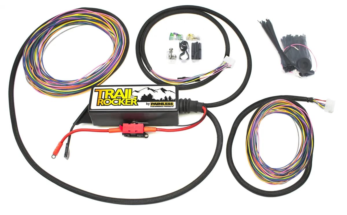 Trail Rocker Relay Center; w/o Switches; Controls 8 Accessories;