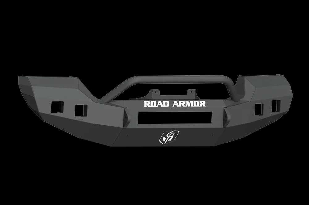 Stealth Front Full Width Winch Bumper Pre-Runner Guard | Rubicon Only - Texture Black 2018-2025 Jeep JL JLU JT