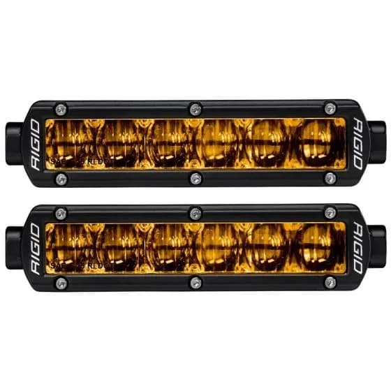 RIGID s Selective Yellow SAE/DOT fog lights reduce glare and boost contrast in low-visibility conditions. Legal for street use; they offer long-range output; low power draw; and 50;000-hour life.