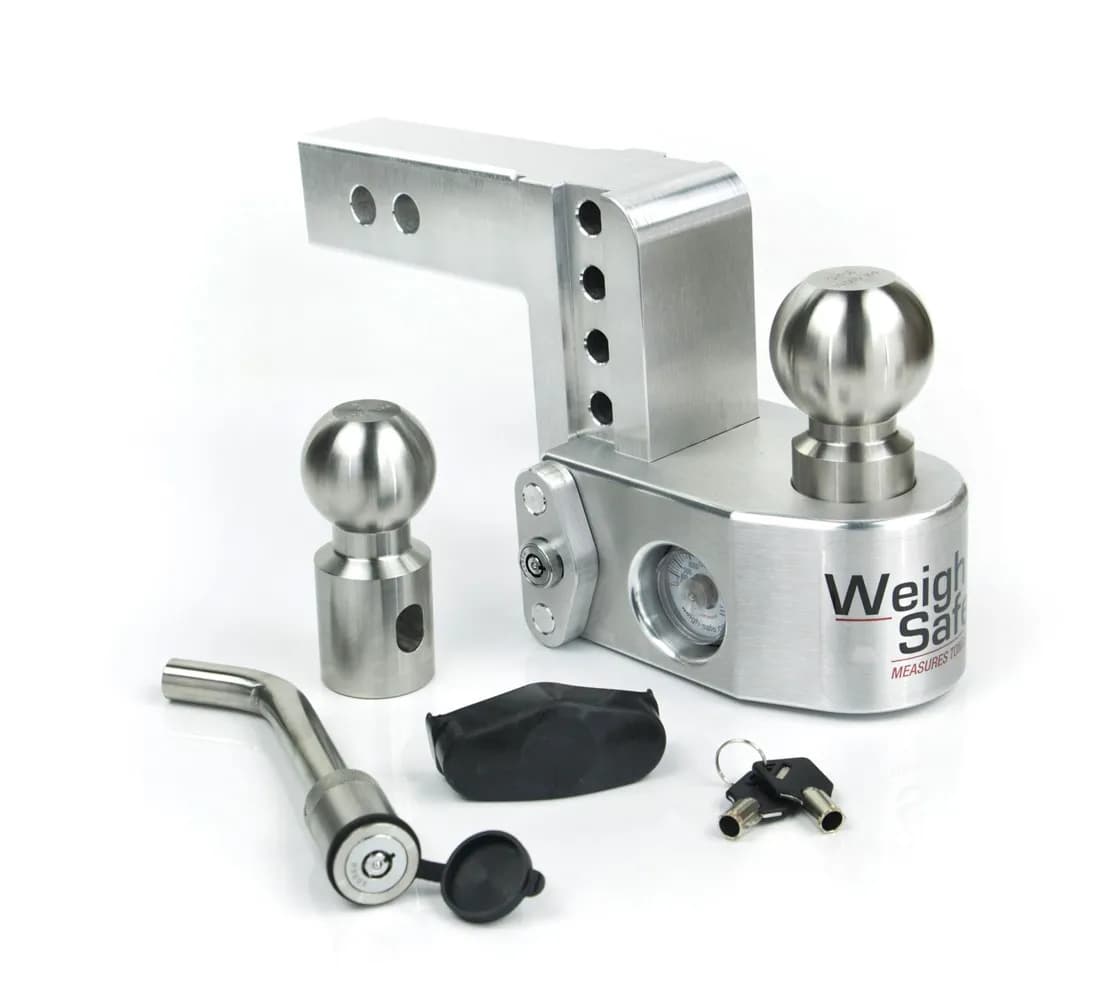 4in Drop Hitch With 2in Shank (10k/12.5k Gross Tongue Weight Rating) With Ws05 Keyed Alike