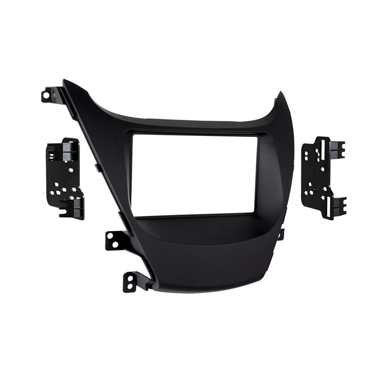 Custom Fit Mounting Kit; Double DIN Radio Provision; Incl.: Radio Trim Panel/Brackets;