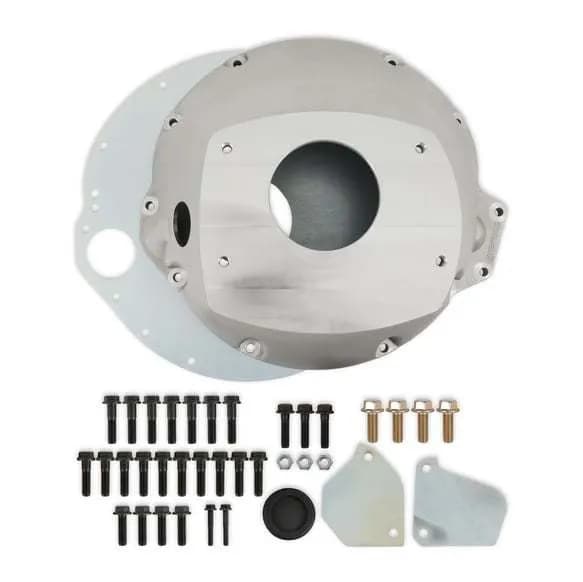 Mopar Gen III Hemi to Tkx/Tko Bellhousing Kit w/ Block Plate Cast Aluminum