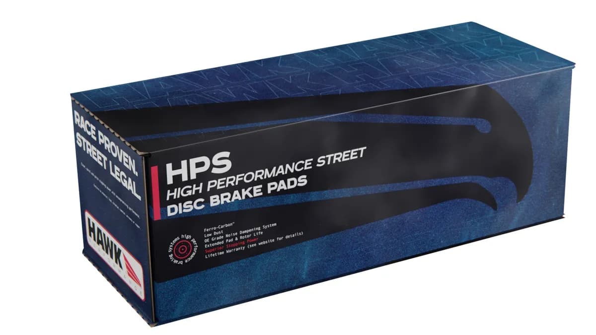 HPS Disc Brake Pad; 0.645 Thickness;