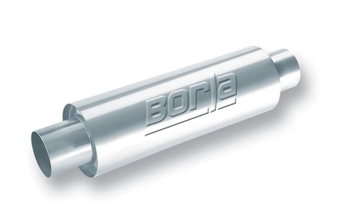 XR-1 Stainless Sportsman Racing Mufflers Venues Requiring Muffler CenterCenter Round 3.5 in. Inlet 3.5 in. Outlet Round Body 15 in. x 5 in. Body Size 20 in. Overall Length T-304 Stainless Steel
