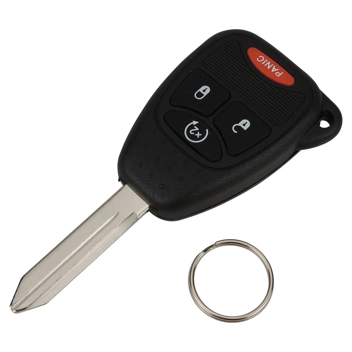 Crown Automotive Jeep Replacement 68039414AE Key Fob for 2008-2018 Jeep JK Wrangler & 2010-2017 Jeep MK Compass, Patriot