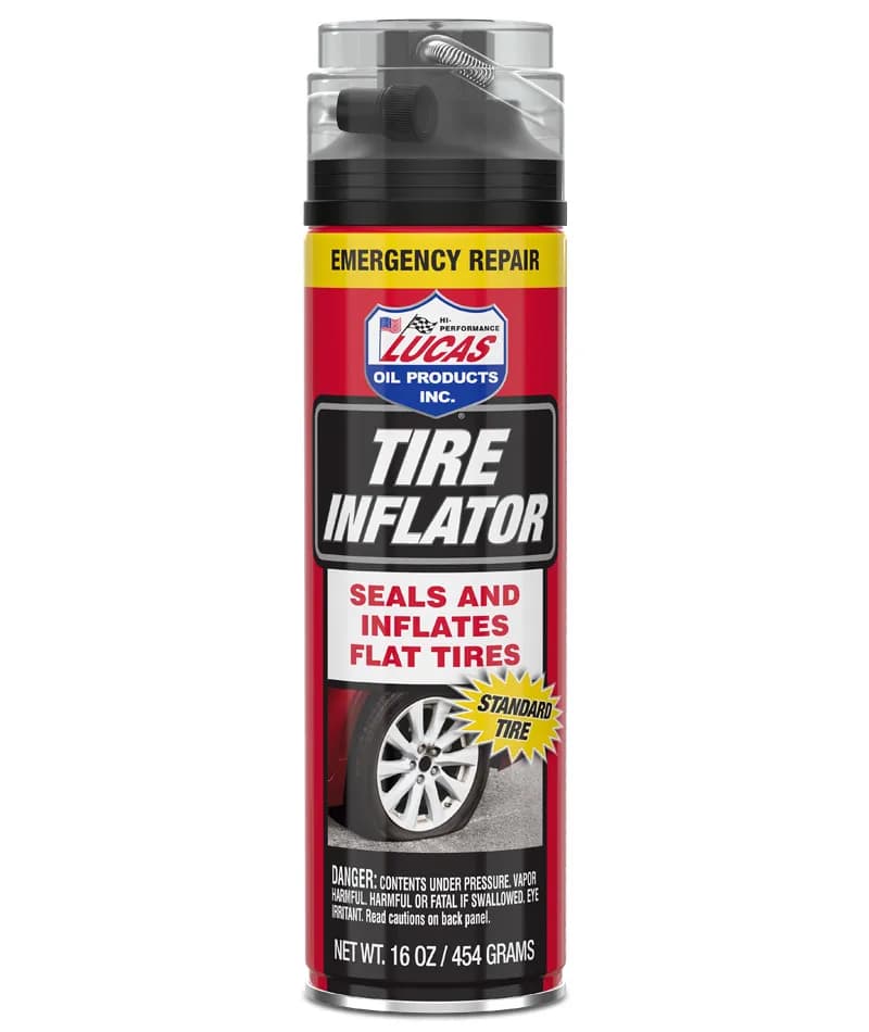 Nonflammable Tire Inflator w/ Hose Assembly 16 oz Case of 12