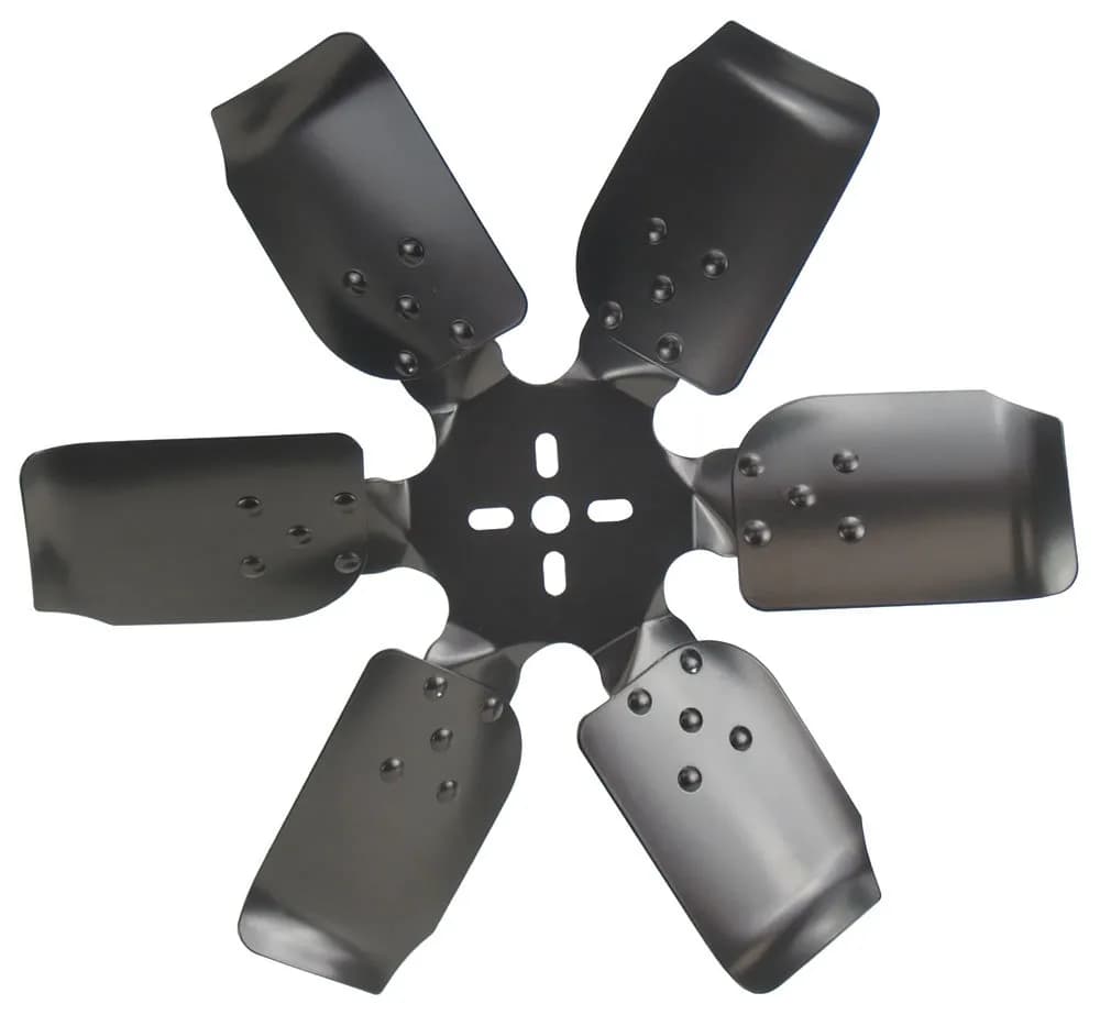18 Standard Rotation Rigid Race Fan, Steel Blade