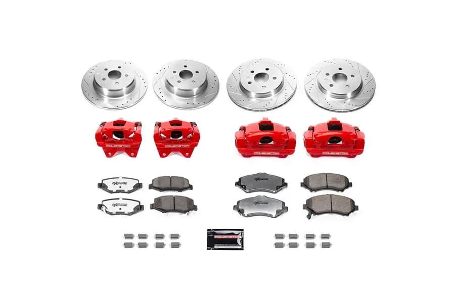 Big Brake Conversion Kit Jeep Wrangler 2007-17, Jeep Wrangler JK 2018 - Front And Rear