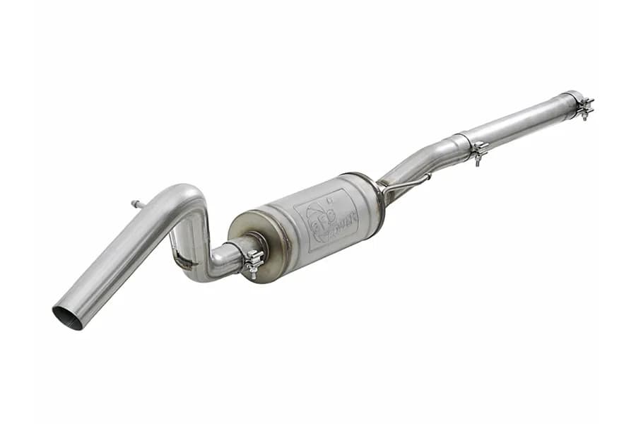Mach Forcexp 21/2 in 409 Stainless Steel Catback Midpipe w/ Muffler