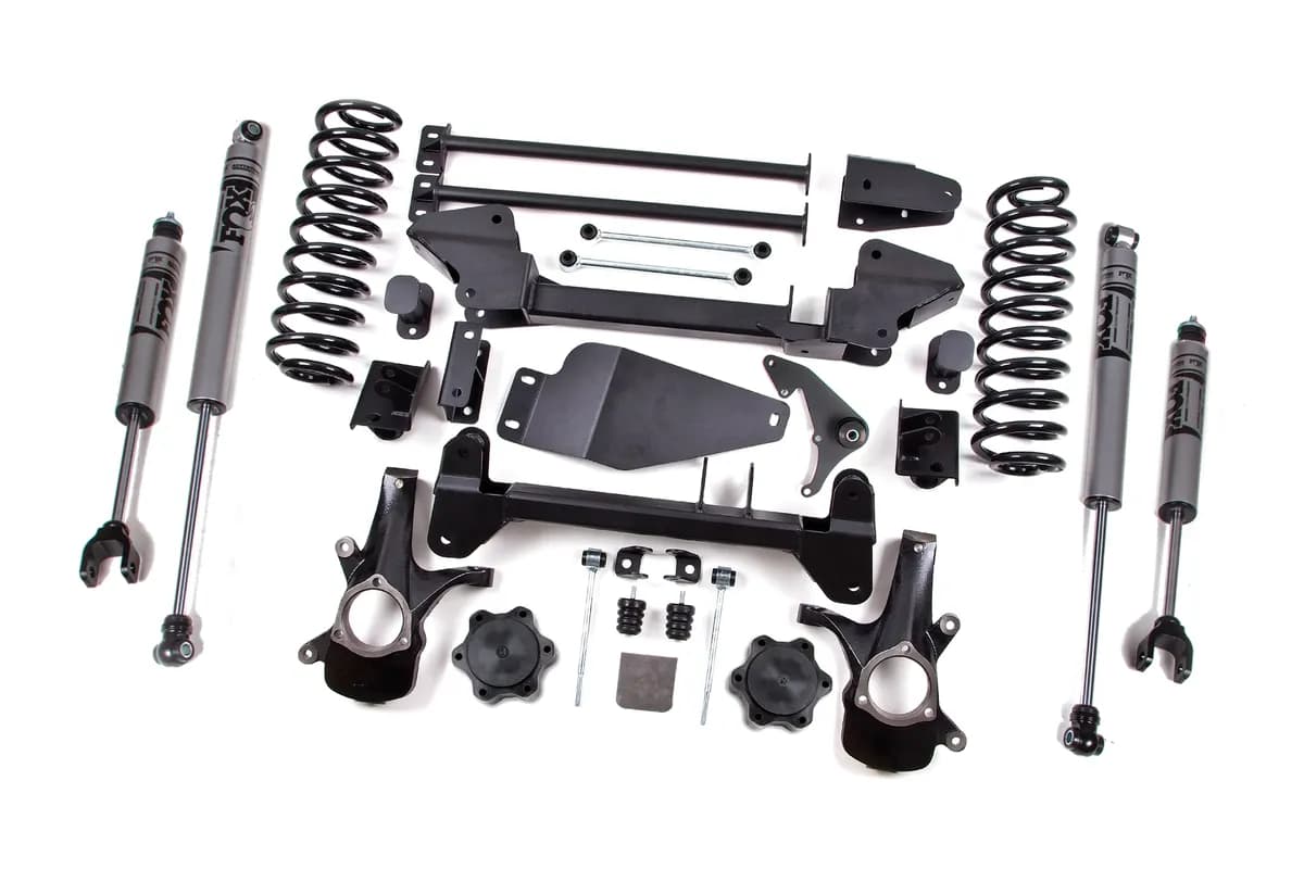 1999-2006 GM Tahoe/Yukon/Suburban 6 Suspension Lift Kit System - Fox 2.0 Adventure Series Shocks