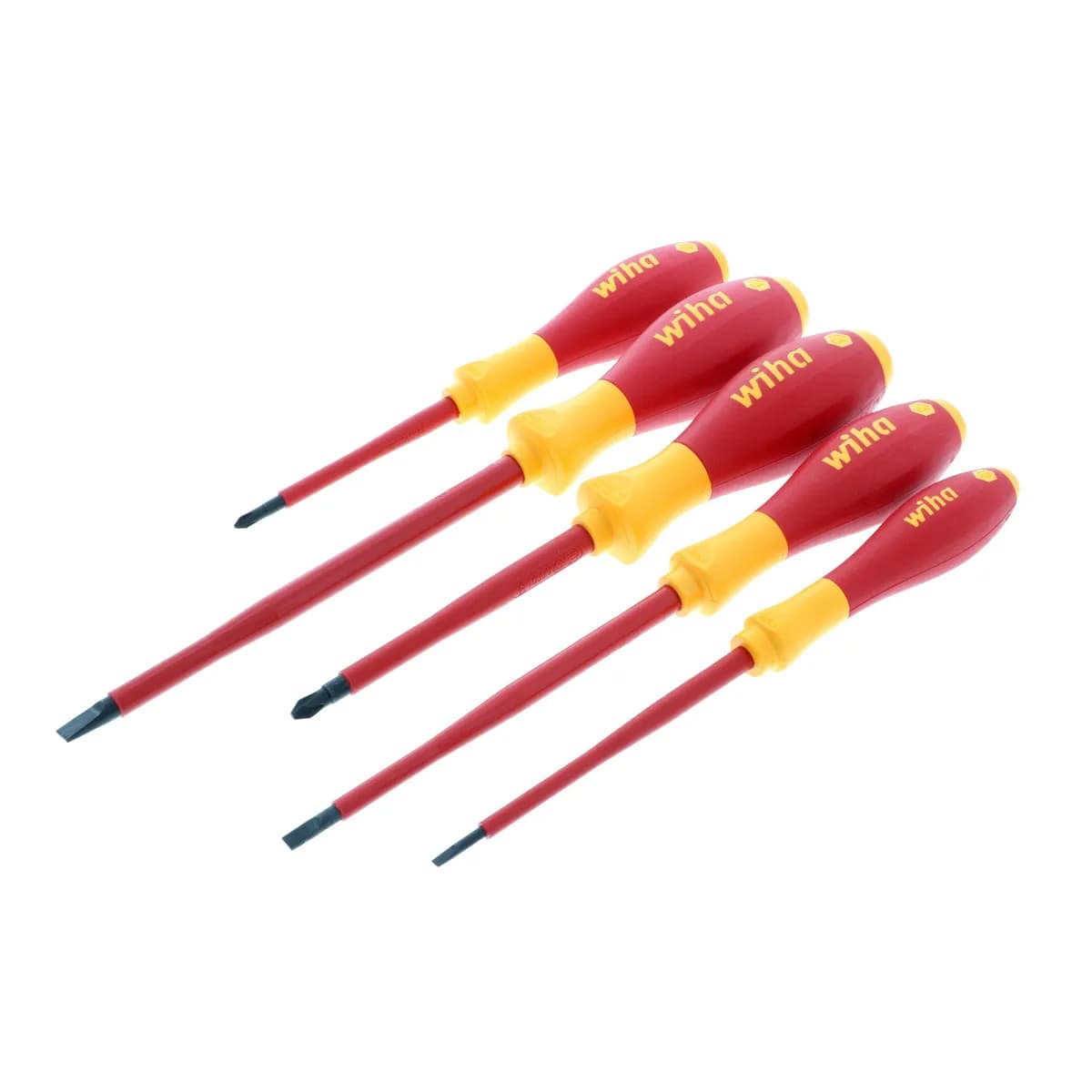 5 Piece Insulated Softfinish Screwdriver Set